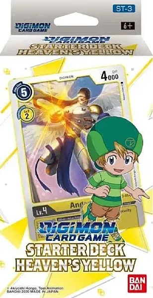 DIGIMON CARD GAME - STARTER DECK HEAVENS YELLOW ST-3 - EN